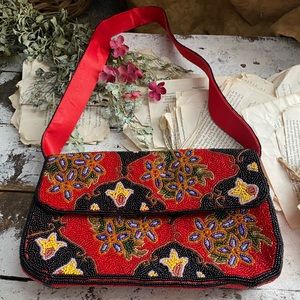 Barse Beaded shoulder bag